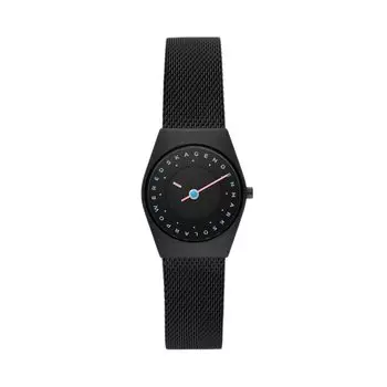 Watch GRENEN LILLE SOLAR HALO SKW3088 Black [Skagen] Women s