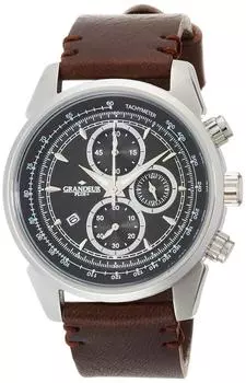 Часы GRP001W3 Коричневый [Grandeur Plus]