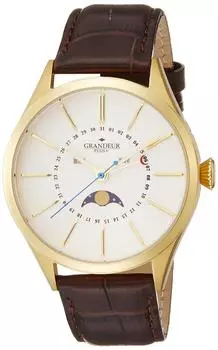 Часы GRP011G1 Коричневые [Grandeur Plus]