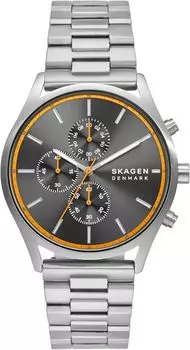 Watch Holst Chronograph SKW6926 Silver [Skagen] Men s [Item]