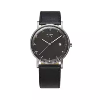 Watch Hypoallergenic Titanium Quartz [Boccia] [Boccia Titanium] 3636-02 Men s