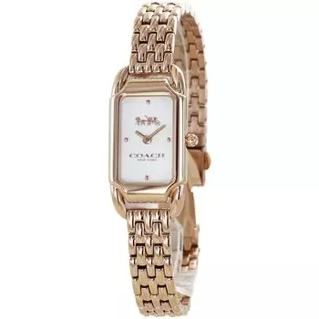 Watch KADY Rose Gold Rectangle 14504171 [Coach] Women s [Item]