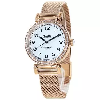 Watch Madison Stainless Steel Bracelet Watch Rose Gold 14503398 [Coach] Women s Women s [Item]