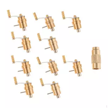 Watch Mainspring Winder Set Wristwatch Repairing Replace Parts, Repair with Handle, for Watchmakers