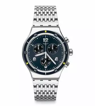Watch MESHME New Irony Chrono YVS457G Gray [Swatch]