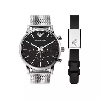 Watch NA AR80062SET Silver [Emporio Armani] Men s