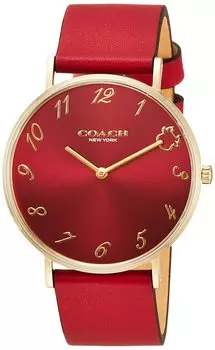 Watch PERRY 14503722 Red [Coach] Women s [Item]