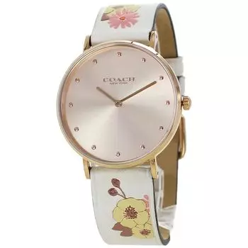 Watch Perry Leather Strap 14503920 [COACH] Women s [Item]