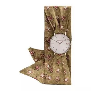 Watch PERRY Stainless Steel Mineral Glass Quartz Daily Waterproof 14503197 Brown [Coach] Women s [Item]