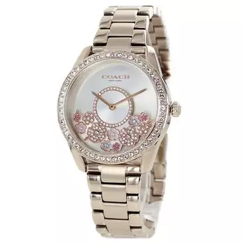 Watch Preston Stainless Steel Bracelet Rose Gold 14503776 [Coach] Women s [Item]