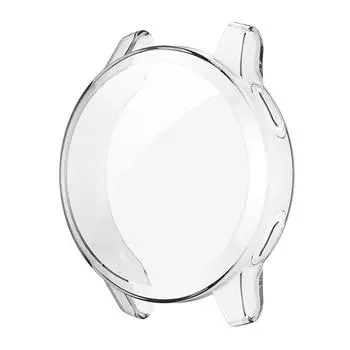 Watch Protective Cover Case Plating TPU Full-Cover Protector Frame Shell Black