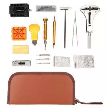 Watch Repair Kit Professional Watch Battery Replacement Tool Link Back Removal Set with Spring Bars