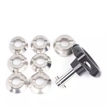 Watch Repair Tool Kit Back Case Opener Closer Remover Battery Replacement 5539 for Watchmaker