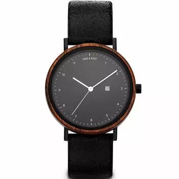 Watch Shot Shot Gwen 37mm Walnut Men s