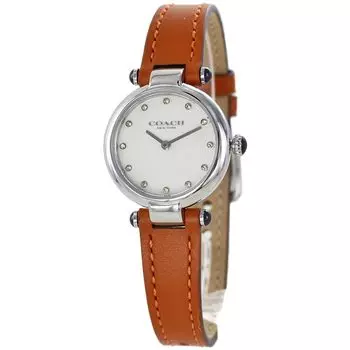 Watch Small CARY Leather Watch Leather Strap 14504016 [Coach] Women s [Item]