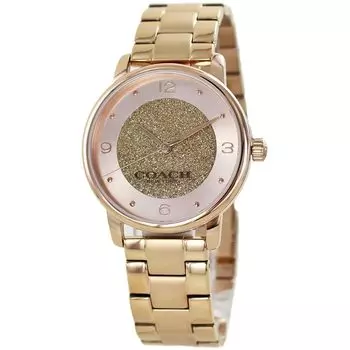 Watch Stainless Steel Bracelet Pink Gold 14503941 [Coach] Women s [Item]