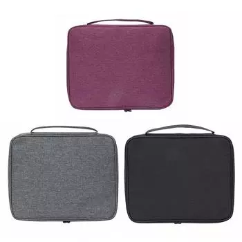 Сумка для хранения ремешков для часов, 48 ячеек, органайзер, держатель, чехол серый