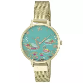 Watch SWAN COLLECTION SA4096 Gold [Salamira] Women s [Item] зелёный
