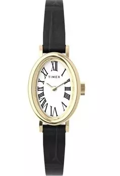 Watch Timex Cavatina Cavatina TW2W78300 Quartz 3 ATM Water Resistant Mineral Glass White Dial Brass [TIMEX] Women s [Item]