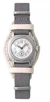 Watch Wristwatch COUSSIN MIL GUIDI ROSELLINI with Leather Base Gray [Vague Company] (Cushion Mil) & CO-S-007-03WT