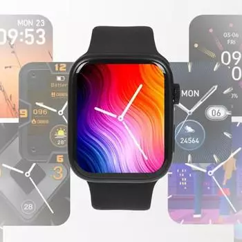 Watch X8 SE Voice Серия умных часов Bluetooth-вызов Умные часы с пульсометром и кровяным давлением X8 SE-AU серебряный