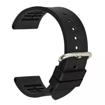 Ремешок для часов Новый высококачественный ремешок для часов из фторкаучука 20 22 мм 24 мм модный резиновый ремешок спортивный ремешок для часов розово-красный браслет для часов ремень 22mm