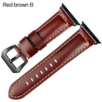 WatchBand watch bands genuine leather watchband watches bracelet belt for Apple Watch 42mm 38mm series iwatch 4 44mm 40mm accessory For Apple Watch 44mm