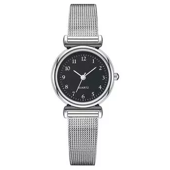 Watches Women Stainless Steel Mesh Belt Watch Small Dial Quartz Clock Ladies Wrist Watch Gifts For Girl AVE