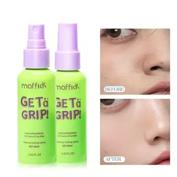 WateMakeup Setting Spray Увлажняющий матовый, стойкий контроль жирности, водостойкий, прозрачный спрей для фиксации макияжа 60ml