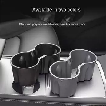 Water Cup Holder For Model 3 Y Highland 2025 2025 2025 Accessories Center Console Organizer TPE Insert Storage Box серый