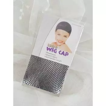 Water Dance Wig Coif Lolita Wig Cos Two-Head High Elastic Mesh Cap Fixed Hair Cover Hair Mesh Cover Default