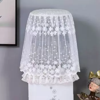 Water Dispenser Cover Lace Fabric Water Dispenser Dust Cover Modern Minimalist Drinking Fountain Cover Bucket Cover Cover 18.9 Liters Meteor shower drinking water Machine cover-P58