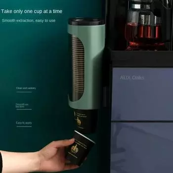 Water Dispenser Storage Paper Cup Holder Paper Cup Holder Storage Rack Cup Taker Automatic Dropper