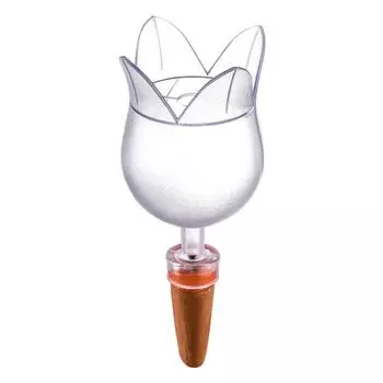 Water Dripper Tulip Flower Design Self Watering Spike Automatic Drip Irrigation System Watering Device Home Garden Irrigation Tool