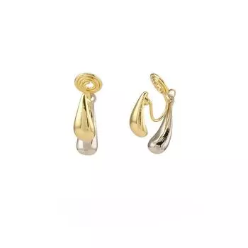 Серьги-капли воды, модные, простые, противомоскитные, ушные клипсы без отверстий для ушей