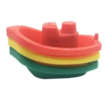Water Fun Classic Toys Bathroom Water Fun Play Home Floating Ship Boats Toys Baby Gift Bath Toys 4Pcs