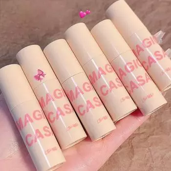 Water Mist Velvet Lip Mud Матовая помада-спрей Увлажняющая не стягивающая сухая белая водостойкая и устойчивая к поту помада для губ 01#