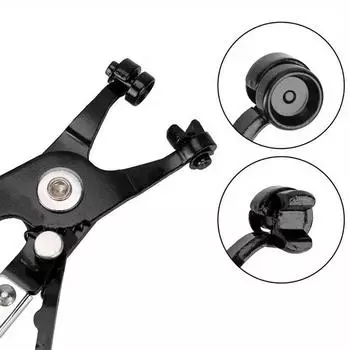 Water Pipe Hose Flat Band Ring Type Tool Auto Removal Tools Car Hose Clamps Pliers for Garden Car Truck Accessories Locking красный