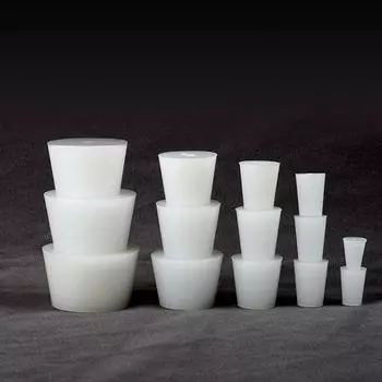 Water Pipe Silicone Wide Mouth Bottle Fermenter Cover Test Tube Bottle Stopper Silicone Plug 3