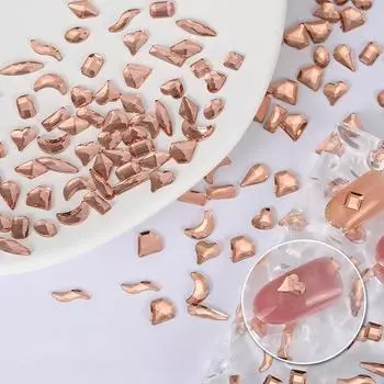 Water Red Nail Art Diamond Mixed Flat Bottom Special-Shaped Diamond Glass Crystal Diy Glass Nail Art Jewelry