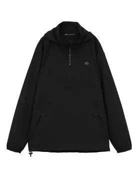 Water Repellent Anorak Jacket Stretch Golf Outerwear 7AK003 Black M [Travis Matthew] Men s (Primeflex Drawcord) / / чёрный