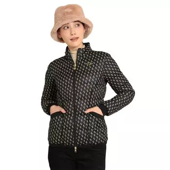 Water Repellent Full Zip Blouson Outerwear Golf C23215205 LL [Callaway] Women s (Star Stretch Stretchy/Windproof) / / 1010_Black