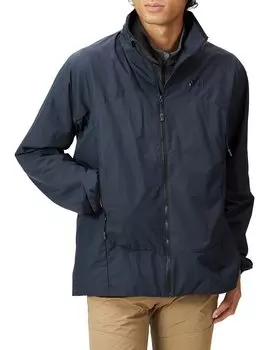 Water Repellent Jacket Breeze Barrier Lined Jacket BREATHEBARRIER LINED JKT M L [Millet] Men s Black-Noir