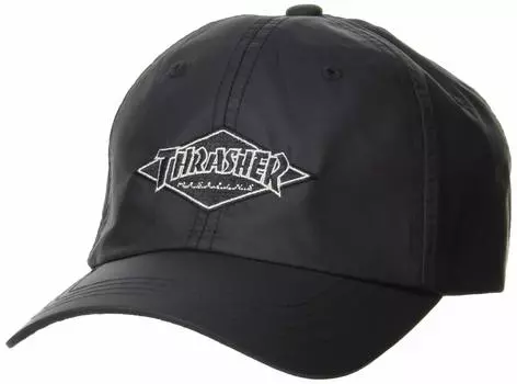 Water Repellent Low Cap DIAMOND LOGO Hat BLK FR [Slasher] (Size Adjustable) [19TH-C05 / CAP] чёрный