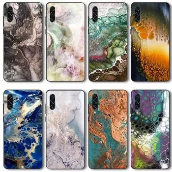 Water Ripple Art Sea Wave Phone Case For Realme GT 2 9i 8i 7i Pro X50 X2 C35 C21 C20 C11 C3 Soft Black Phone Cover Realme GT NEO 3