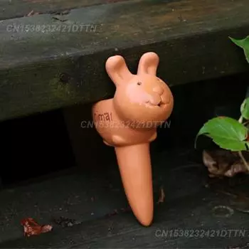 Water Seepage Devices Animal Shape Ceramic Plants Watering Tool Water Seepage Self Watering Device Automatic Lazy Person Garden львиный