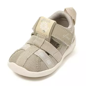 Water Shoes CALIN Flower WS Baby BEIGE cm 3E [If Me] 15.0 бежевый