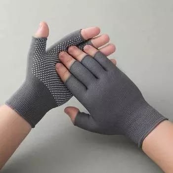 Water Sports Drum Gloves Dragon Boat Rowing Training Rowing Motorboat Non Slip Sailing Boat Rowboat Rowing Machine Grey 2 pairs All yards