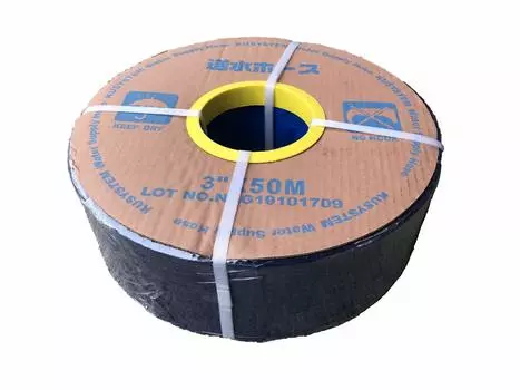 Water supply hose 75mm x 50M roll 3 inch submersible pump hose синий