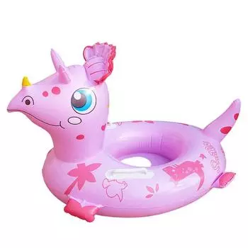 Water Toy Childrens With Base Swimming Ring Thickened Cartoon Pattern Dinosaur